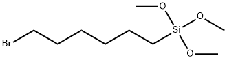 Silane, (6-bromohexyl)trimethoxy- 구조식 이미지