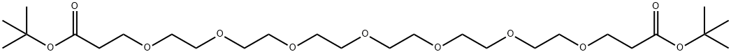 Bis-PEG6-t-butyl ester Structure