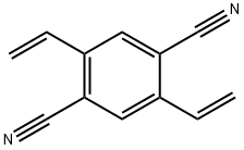 1,4-Benzenedicarbonitrile, 2,5-diethenyl- Structure