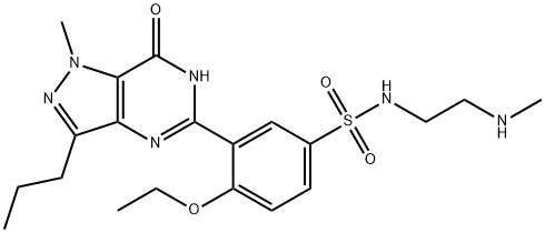 Descarbon Sildenafil Structure