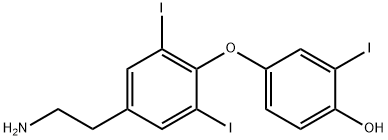 3,3',5-triiodothyronamine Structure