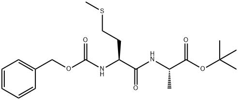 (S)-tert-butyl 2-((S)-2-(((benzyloxy)carbonyl)amino)-4-(methylthio)butanamido)propanoate(WXC05972) Structure