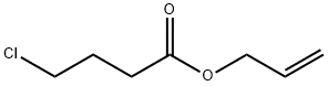 Butanoic acid, 4-chloro-, 2-propen-1-yl ester Structure