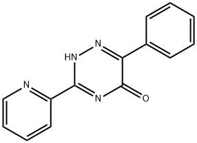 6-phenyl-3-(pyridin-2-yl)-1,2,4-triazin-5(4H)-one Structure