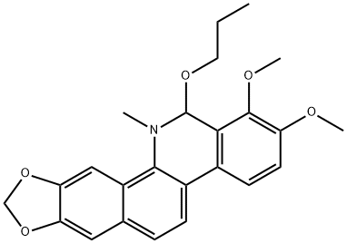 6-n-Propoxy Dihydrochelerythrine Structure