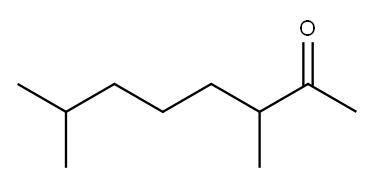 2-Octanone, 3,7-dimethyl- 구조식 이미지