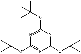 1,3,5-Triazine, 2,4,6-tris(1,1-dimethylethoxy)- Structure