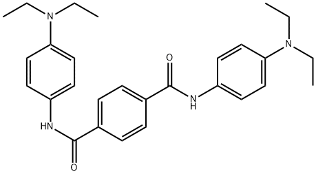 1-N,4-N-bis[4-(diethylamino)phenyl]benzene-1,4-dicarboxamide 구조식 이미지