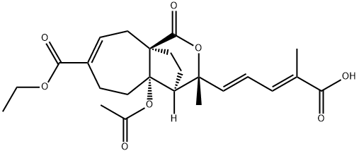 deMethoxydeacetoxypseudolaric acid B 구조식 이미지