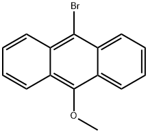 Anthracene, 9-bromo-10-methoxy- Structure