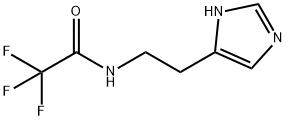 Acetamide, 2,2,2-trifluoro-N-[2-(1H-imidazol-5-yl)ethyl]- Structure