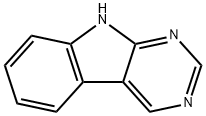 9H-Pyrimido[4,5-b]indole 구조식 이미지