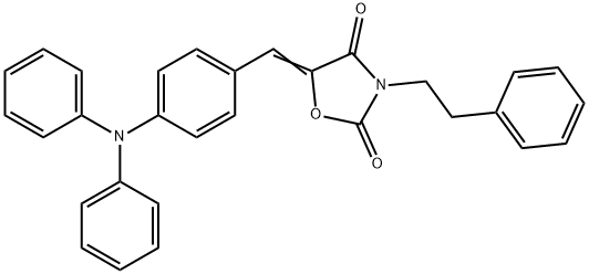 506426-96-6 2,4-Oxazolidinedione,5-[[4-(dipenylamino)phenyl]methlene-3-(2-phenylethyl)-