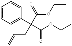 1,3-diethyl 2-phenyl-2-(prop-2-en-1-yl)propanedioate 구조식 이미지