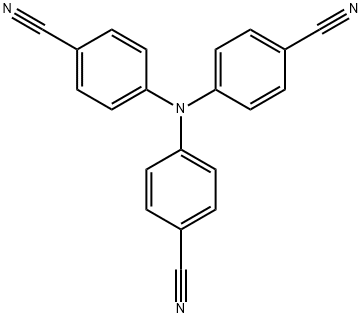 Tris-(p-cyanophenyl)amin-Radikalkation 구조식 이미지