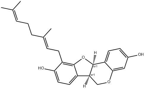 Lespedezin Structure