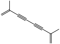 1,7-Octadiene-3,5-diyne, 2,7-dimethyl- Structure