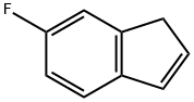 1H-Indene, 6-fluoro- Structure