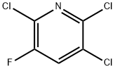 Pyridine, 2,3,6-trichloro-5-fluoro- Structure