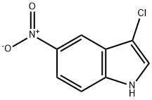 1H-Indole, 3-chloro-5-nitro- Structure