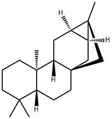 6a,8-Methano-6aH-cyclopropa[b]phenanthrene, tetradecahydro-4,4,7a,9b-tetramethyl-, (4aR,6aS,7aR,8S,8aR,9aR,9bR)- Structure