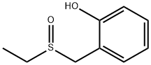 Phenol, 2-[(ethylsulfinyl)methyl]- Structure