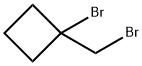 Cyclobutane, 1-bromo-1-(bromomethyl)- 구조식 이미지