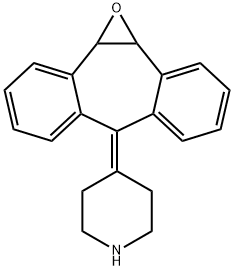 desmethylcyproheptadine 10,11-epoxide Structure