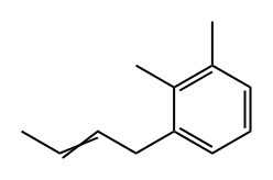 BENZENE,1-(2-BUTENYL)-2,3-DIM Structure