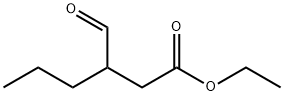 Hexanoic acid, 3-formyl-, ethyl ester Structure