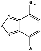 2,1,3-Benzothiadiazol-4-amine, 7-bromo- Structure