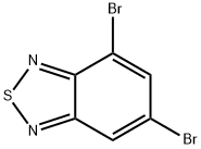 2,1,3-Benzothiadiazole, 4,6-dibromo- Structure