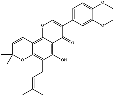 포미페린-3”,4”-디메틸레테르 구조식 이미지
