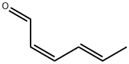 2,4-Hexadienal, (2Z,4E)- Structure