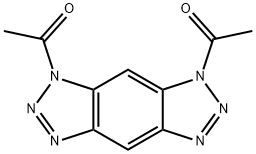 Benzo[1,2-d:4,5-d']bistriazole, 1,7-diacetyl-1,7-dihydro- (9CI) Structure