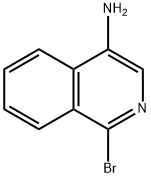 4-이소퀴놀린아민,1-브로모-(9CI) 구조식 이미지