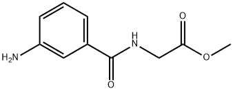 methyl 2-[(3-aminophenyl)formamido]acetate Structure