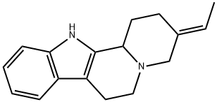 (E)-Deplancheine Structure