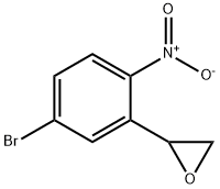 Oxirane, 2-(5-bromo-2-nitrophenyl)- Structure