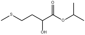 Butanoic acid, 2-hydroxy-4-(methylthio)-, 1-methylethyl ester Structure