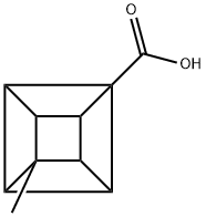 Pentacyclo[4.2.0.02,5.03,8.04,7]octane-1-carboxylic acid, 4-methyl- 구조식 이미지