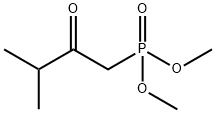 Phosphonic acid, P-(3-methyl-2-oxobutyl)-, dimethyl ester Structure