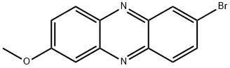 Phenazine, 2-bromo-7-methoxy- Structure