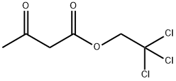 Butanoic acid, 3-oxo-, 2,2,2-trichloroethyl ester Structure