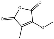 2,5-Furandione, 3-methoxy-4-methyl- Structure