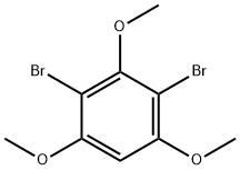 Benzene, 2,4-dibromo-1,3,5-trimethoxy- Structure