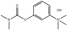 Benzenaminium, 3-[[(dimethylamino)carbonyl]oxy]-N,N,N-trimethyl-, hydroxide (1:1) 구조식 이미지