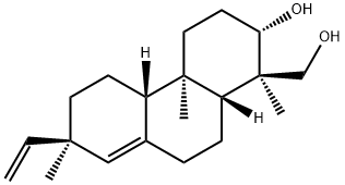 8(14),15-Isopimaradiene-3,18-diol Structure