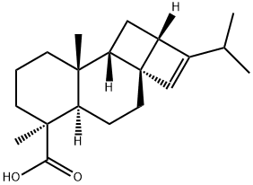 (1aR,3aR)-1,1a,5,5aα,6,7,8,9,9a,9bα-Decahydro-6,9aβ-dimethyl-2-(1-methylethyl)-4H-cyclobuta[2,3]cyclobuta[1,2-a]naphthalene-6α-carboxylic acid Structure