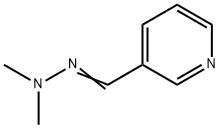 3-Pyridinecarboxaldehyde, 2,2-dimethylhydrazone Structure